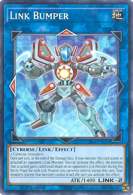 Link Bumper SP18-EN032 card from Star Pack VRAINS