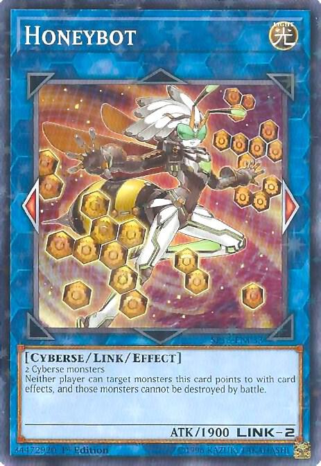 Honeybot (Starfoil) SP18-EN033 card from Star Pack VRAINS