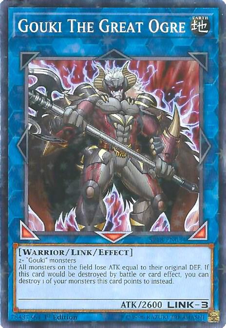 Gouki The Great Ogre (Starfoil) SP18-EN034 card from Star Pack VRAINS