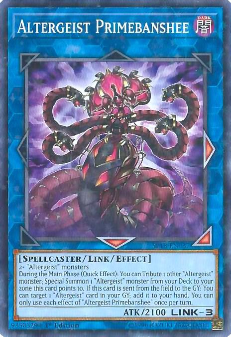Altergeist Primebanshee (Starfoil) SP18-EN037 card from Star Pack VRAINS
