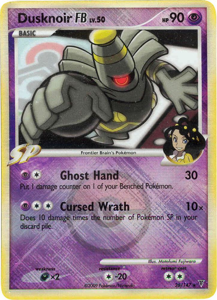 Dusknoir FB - 26/147 (League Promo) 026/147 card from League & Championship Cards