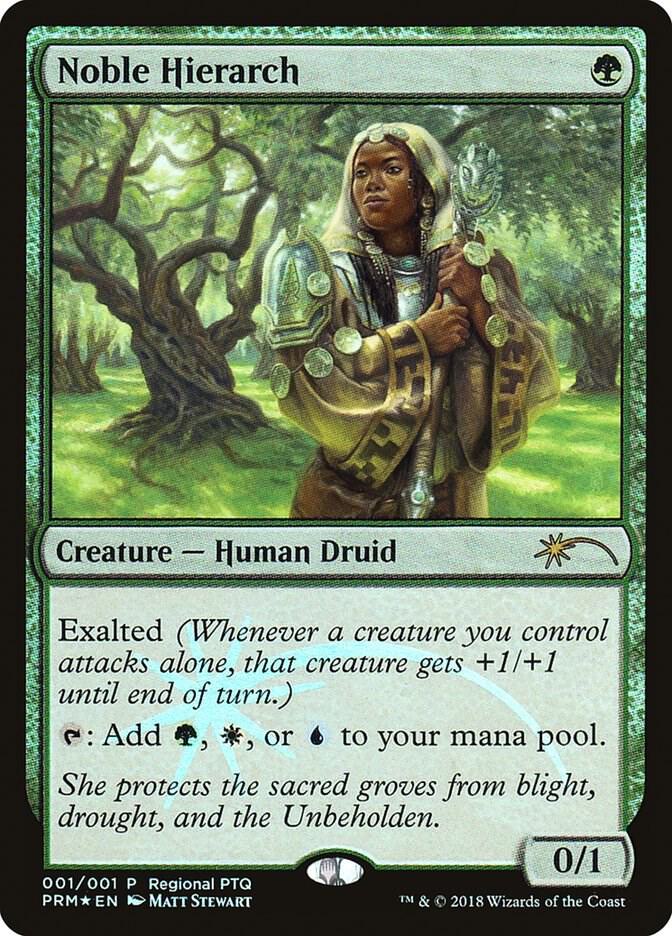 Noble Hierarch 1 card from Pro Tour Promos