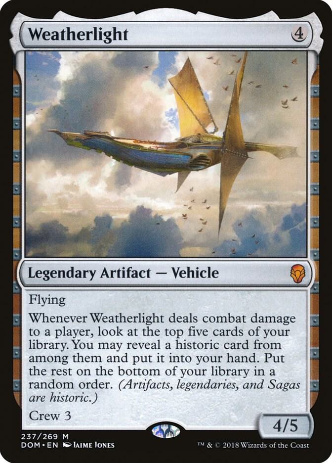 Weatherlight 237 card from Dominaria
