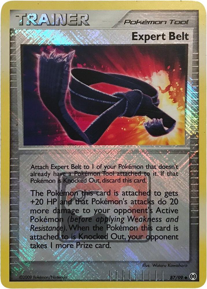 Expert Belt - 87/99 (League Promo) 087/099 card from League & Championship Cards