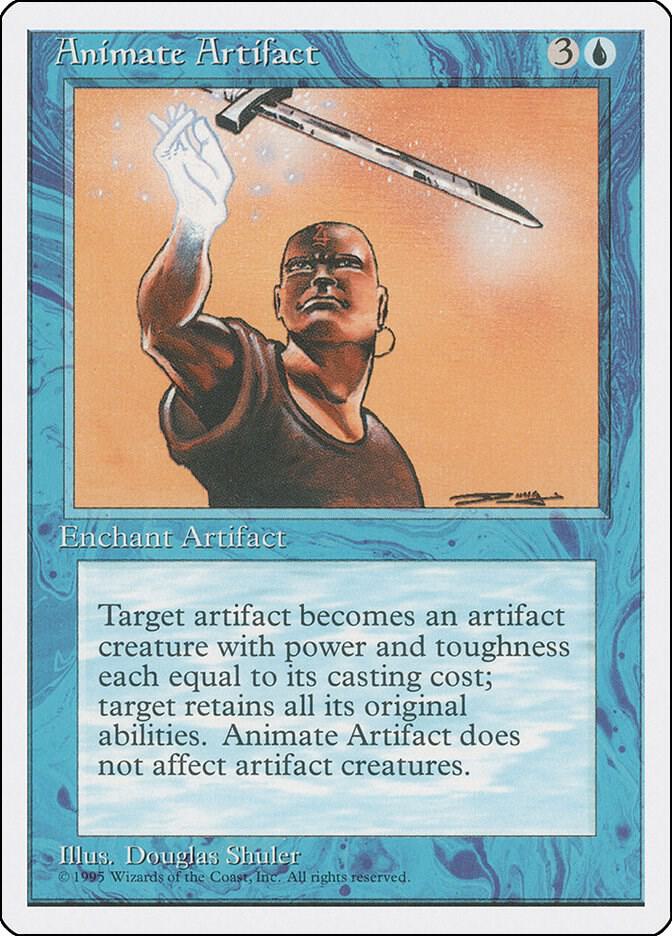 Animate Artifact card from Fourth Edition