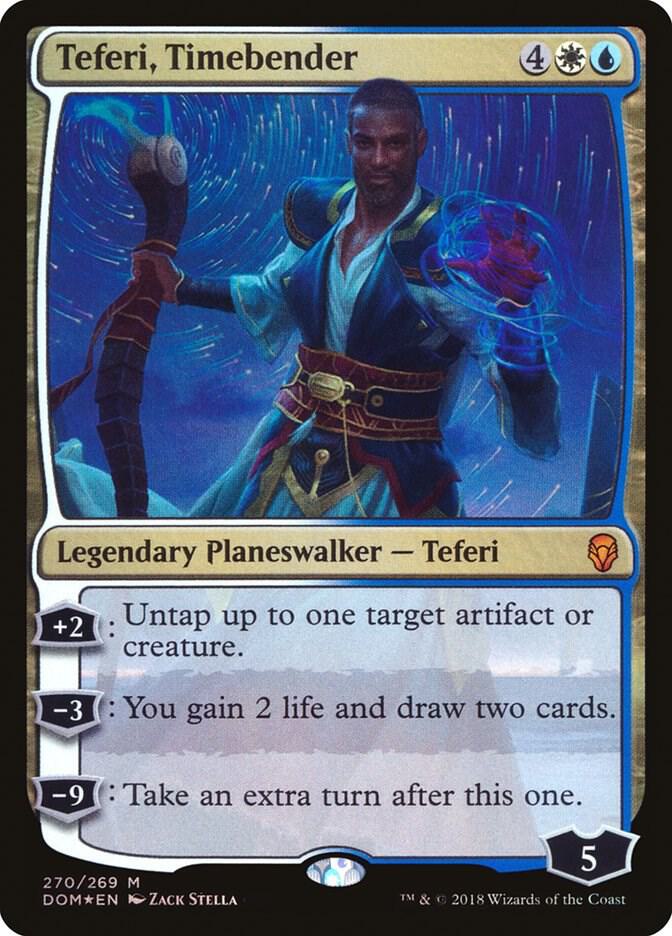 Teferi, Timebender 270 card from Dominaria