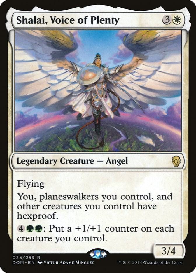 Shalai, Voice of Plenty 35 card from Dominaria