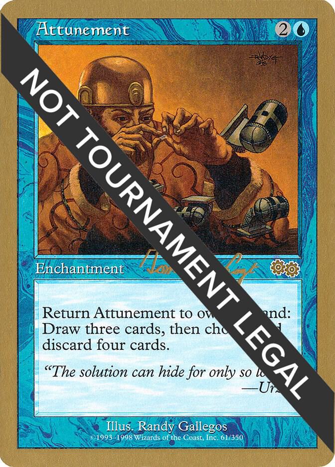 Attunement - 2000 Tom van de Logt (USG) card from World Championship Decks