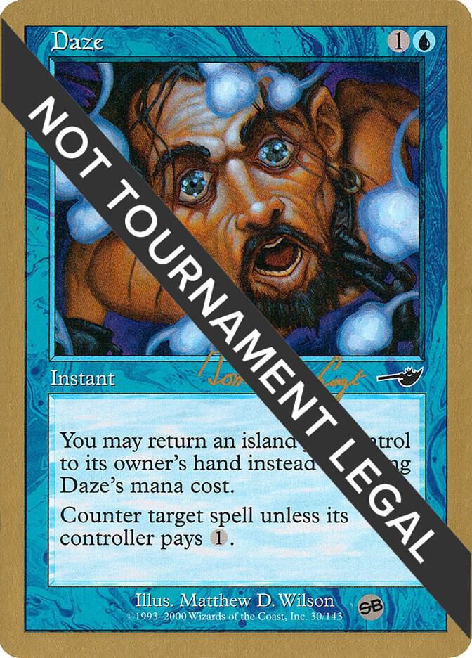 Daze - 2000 Tom van de Logt (NMS) card from World Championship Decks