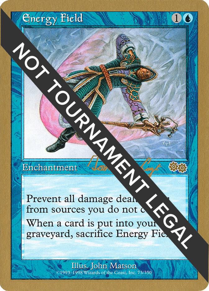 Energy Field - 2000 Tom van de Logt (USG) card from World Championship Decks