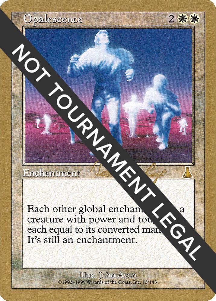 Opalescence - 2000 Tom van de Logt (UDS) card from World Championship Decks