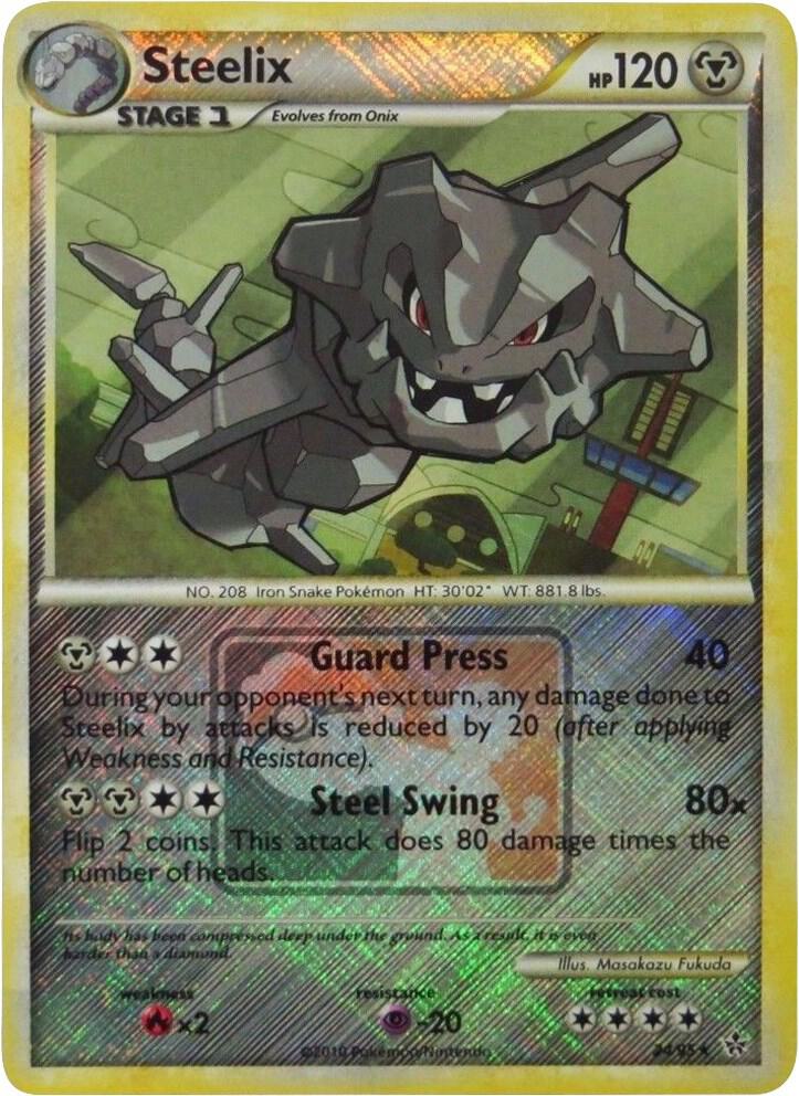 Steelix - 24/95 (League Promo) 024/095 card from League & Championship Cards
