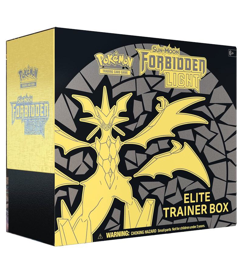 Forbidden Light Elite Trainer Box card from SM - Forbidden Light