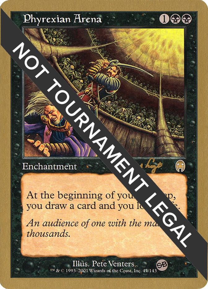 Phyrexian Arena - 2001 Tom van de Logt (APC) (SB) card from World Championship Decks