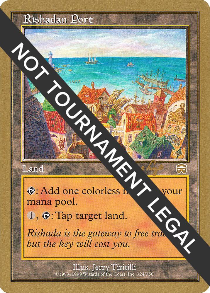 Rishadan Port - 2001 Tom van de Logt (MMQ) card from World Championship Decks