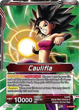 Caulifla // Caulifla Running Wild P-043 card from Promotion Cards