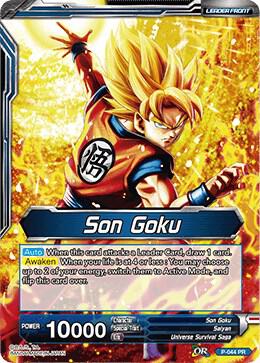 Son Goku // Full Power Son Goku P-044 card from Promotion Cards