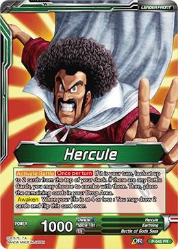 Hercule // Saiyan Delusion Hercule P-045 card from Promotion Cards