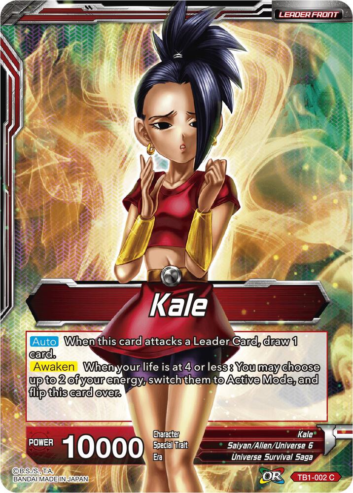 Kale // Lady of Destruction Kale TB1-002 card from Tournament of Power