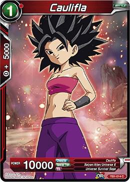 Caulifla TB1-014 card from Tournament of Power