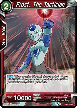 Frost, The Tactician TB1-019 card from Tournament of Power