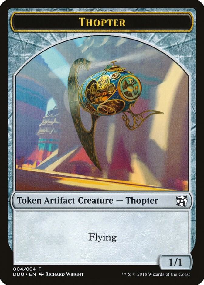 Thopter Token 4 card from Duel Decks: Elves vs. Inventors