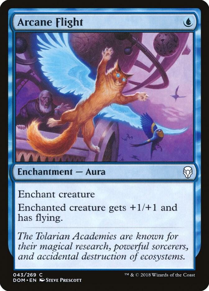 Arcane Flight 43 card from Dominaria