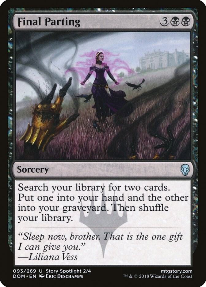 Final Parting 93 card from Dominaria