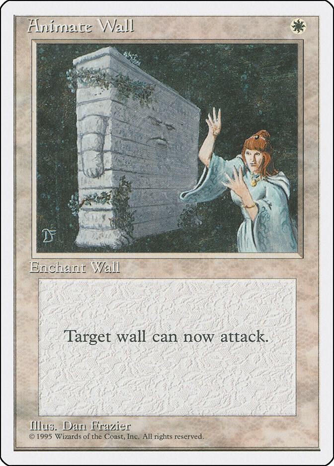 Animate Wall card from Fourth Edition