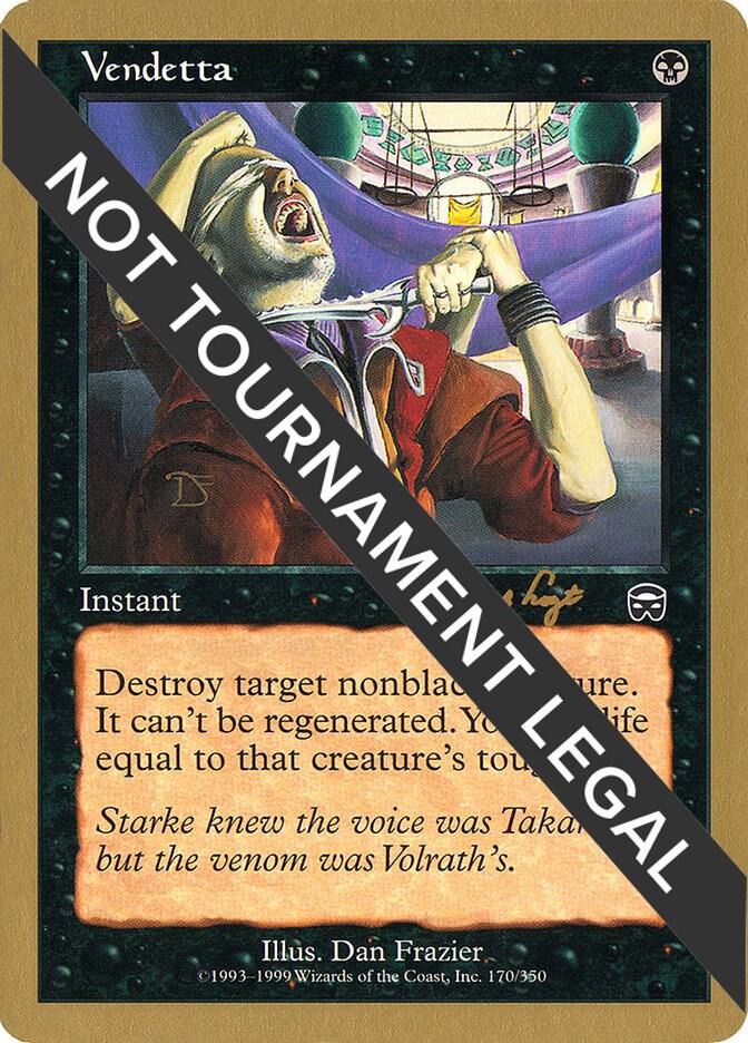 Vendetta - 2001 Tom van de Logt (MMQ) card from World Championship Decks