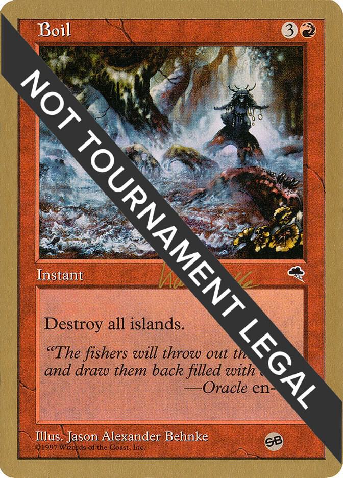 Boil - 1999 Kai Budde (TMP) (SB) card from World Championship Decks