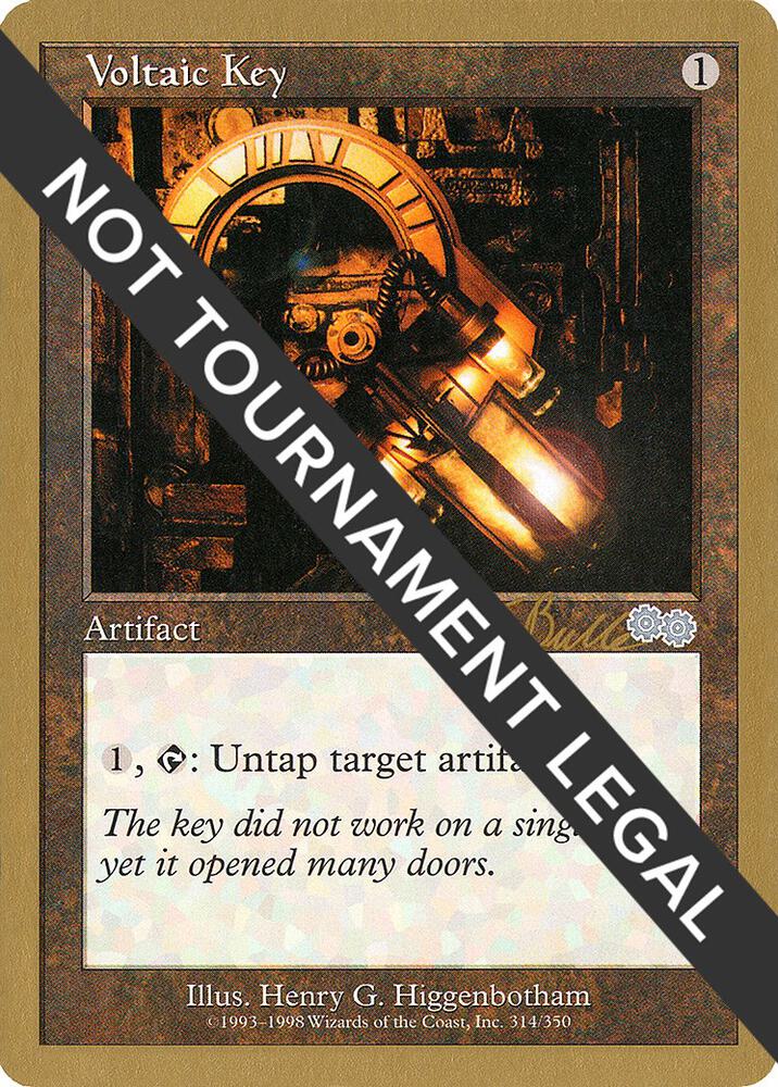 Voltaic Key - 1999 Kai Budde (USG) card from World Championship Decks