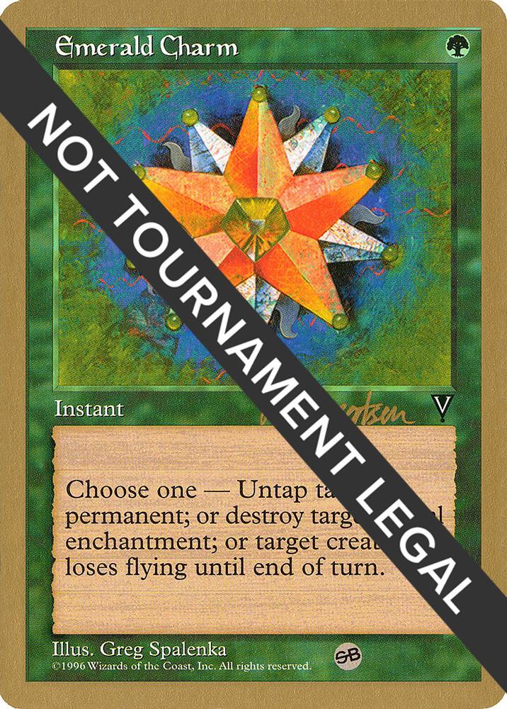 Emerald Charm - 1997 Svend Geertsen (VIS) (SB) card from World Championship Decks