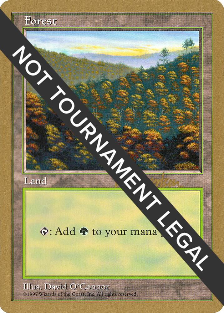 Forest (419) - 1997 Svend Geertsen (5ED) card from World Championship Decks