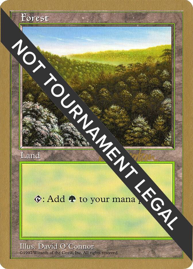 Forest (417) - 1997 Svend Geertsen (5ED) card from World Championship Decks