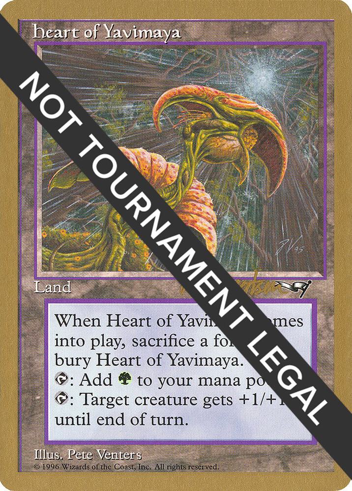 Heart of Yavimaya - 1997 Svend Geertsen (ALL) card from World Championship Decks
