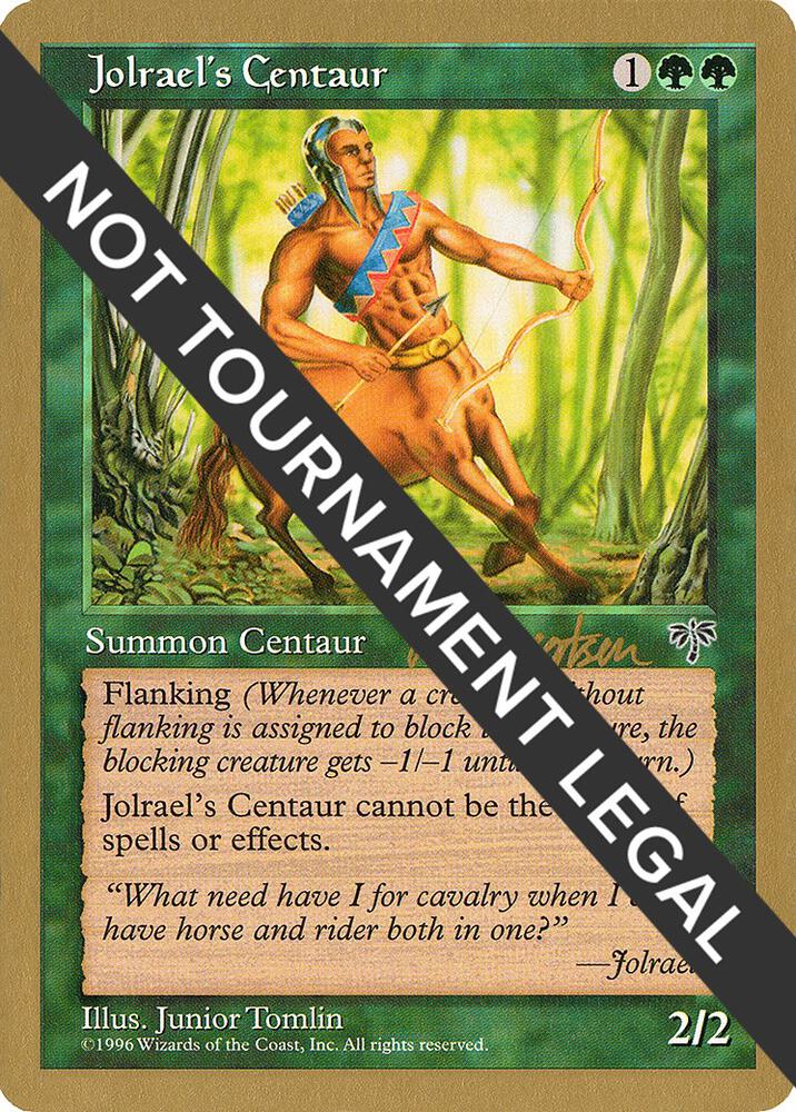 Jolrael's Centaur - 1997 Svend Geertsen (MIR) card from World Championship Decks