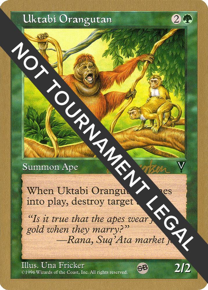 Uktabi Orangutan - 1997 Svend Geertsen (VIS) (SB) card from World Championship Decks