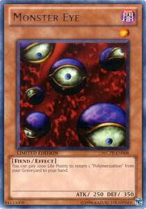 Monster Eye WCPP-EN008 card from World Championship 2010 Card Pack
