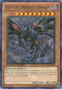 Red-Eyes Darkness Dragon WCPP-EN009 card from World Championship 2010 Card Pack