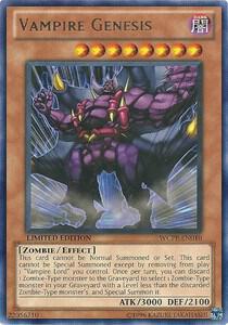 Vampire Genesis WCPP-EN010 card from World Championship 2010 Card Pack