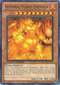 Infernal Flame Emperor WCPP-EN011 card from World Championship 2010 Card Pack