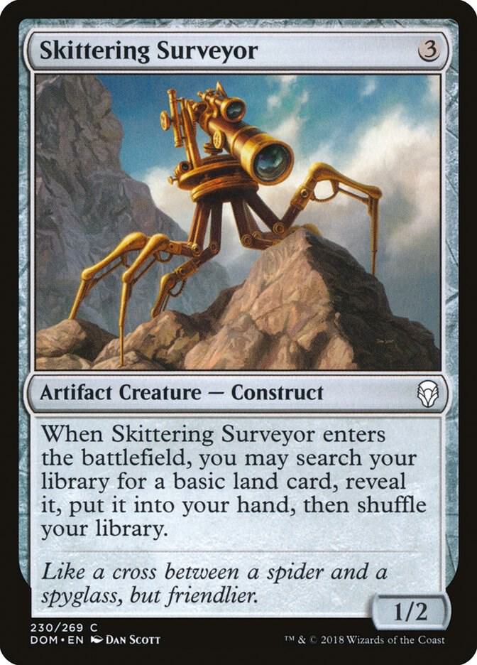 Skittering Surveyor 230 card from Dominaria