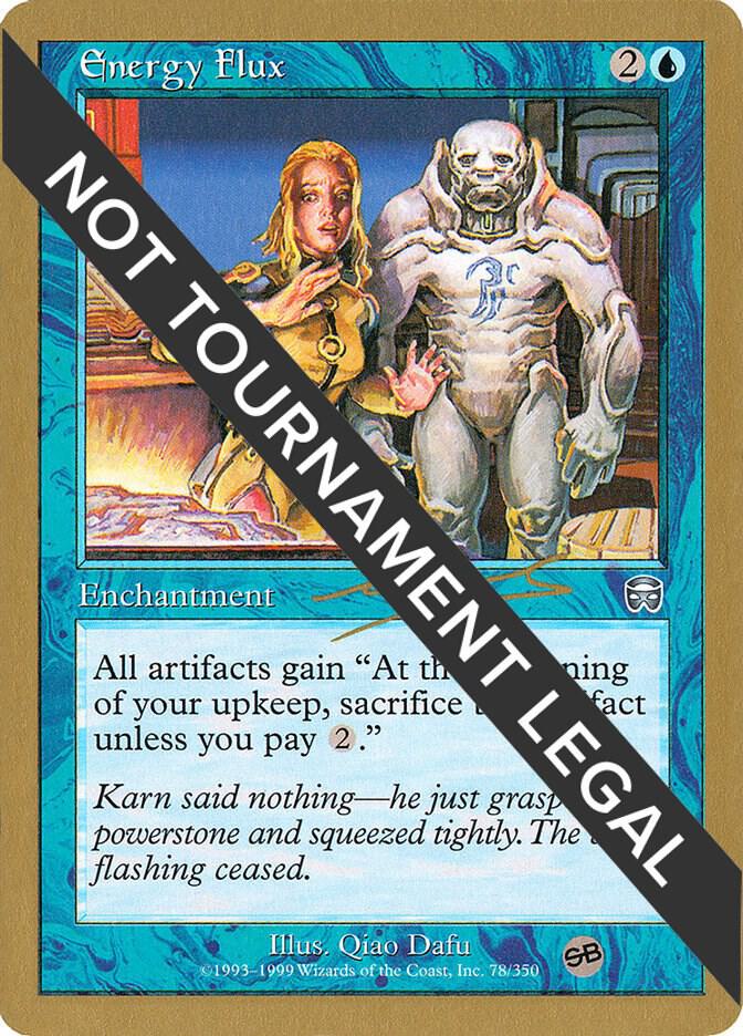 Energy Flux - 2000 Nicolas Labarre (MMQ) (SB) card from World Championship Decks