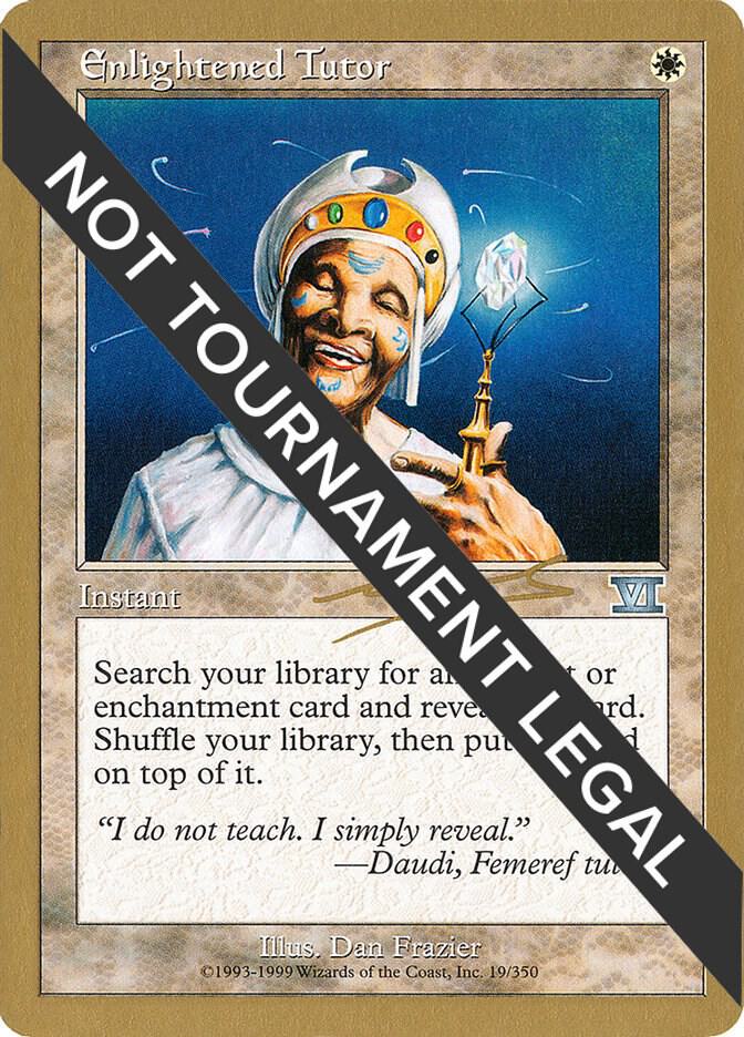Enlightened Tutor - 2000 Nicolas Labarre (6ED) card from World Championship Decks