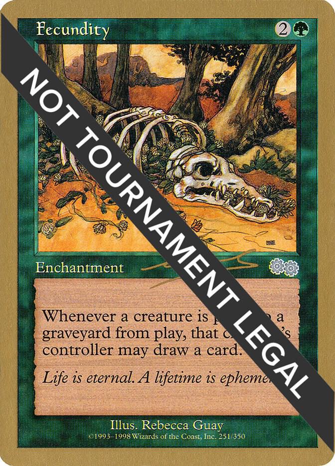 Fecundity - 2000 Nicolas Labarre (USG) card from World Championship Decks