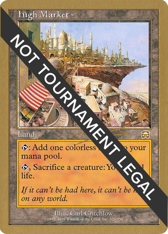 High Market - 2000 Nicolas Labarre (MMQ) card from World Championship Decks