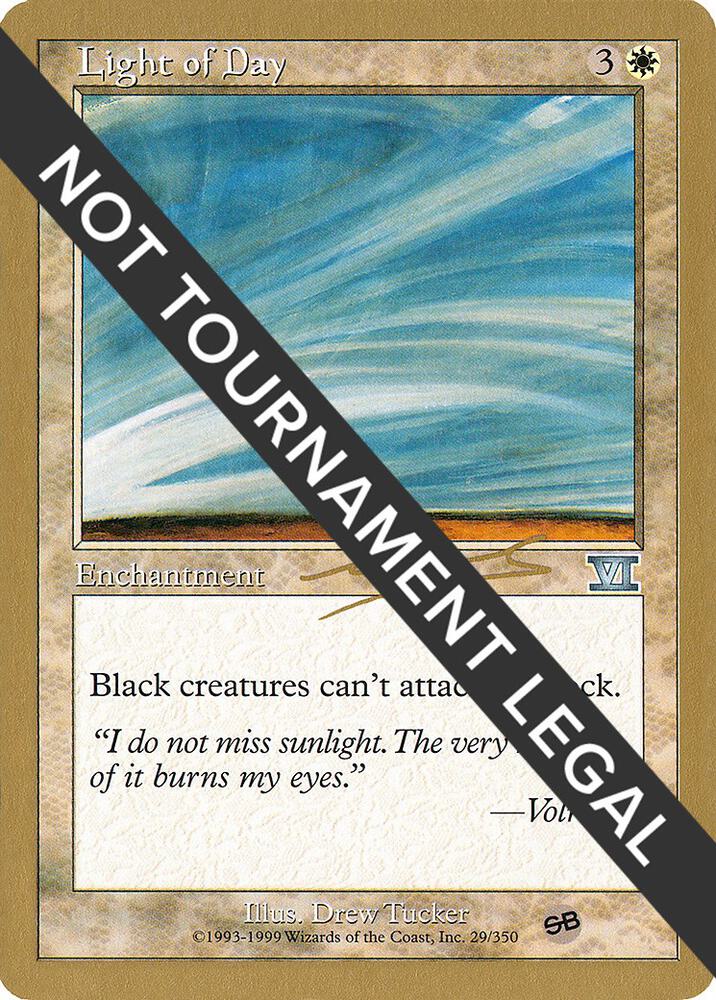 Light of Day - 2000 Nicolas Labarre (6ED) (SB) card from World Championship Decks