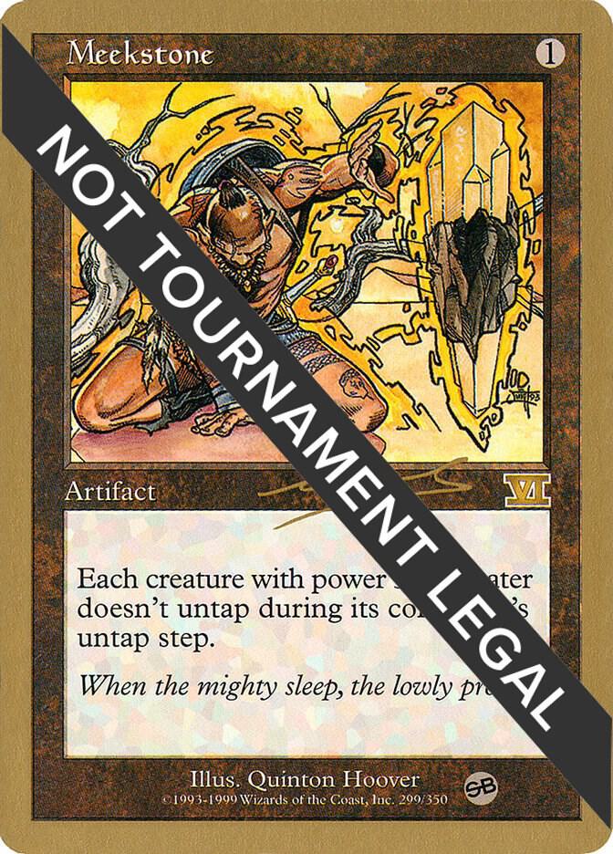 Meekstone - 2000 Nicolas Labarre (6ED) (SB) card from World Championship Decks