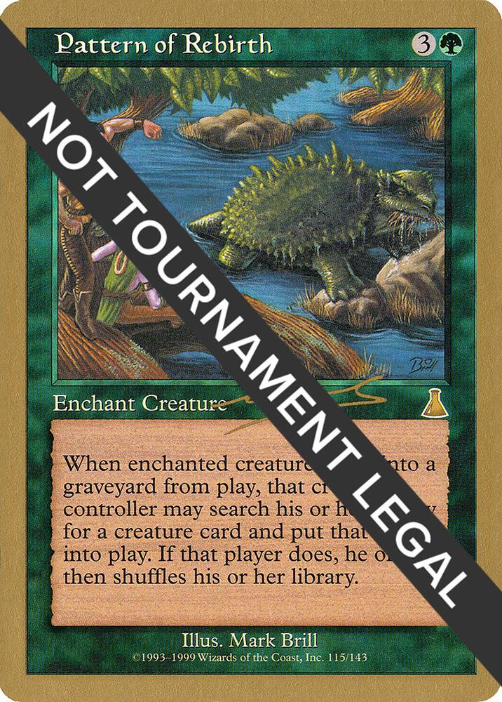 Pattern of Rebirth - 2000 Nicolas Labarre (UDS) card from World Championship Decks